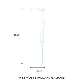 Ginger Lily Farms Premium Gallon Pump, Dispenses One Ounce Per Pump, Fits Most Standard Gallon Bottles and Containers