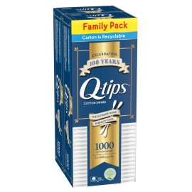 Q-tips Cotton Swabs, 500 Count (Pack of 2) Q-tips Cotton Swabs, 500 Count (Pack of 2)