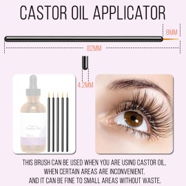 KINGMAS 100 Pack Eyeliner Brush, Disposable Ultra-fine Point Eyeliner Applicator Cosmetic Eye Wands Eye Liner Makeup Tool KINGMAS 100 Pack Eyeliner Brush, Disposable Ultra-fine Point Eyeliner Applicator Cosmetic Eye Wands Eye Liner Makeup Tool