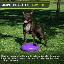 ProsourceFit Core Balance Disc Trainer, 14 Diameter with Pump for Improving Posture, Fitness, Stability ProsourceFit Core Balance Disc Trainer, 14 Diameter with Pump for Improving Posture, Fitness, Stability