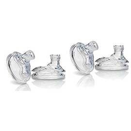 Nuby Super Spout No Spill Replacement Spouts, Clear, 4 count (Pack of 2) Nuby Super Spout No Spill Replacement Spouts, Clear, 4 count (Pack of 2)