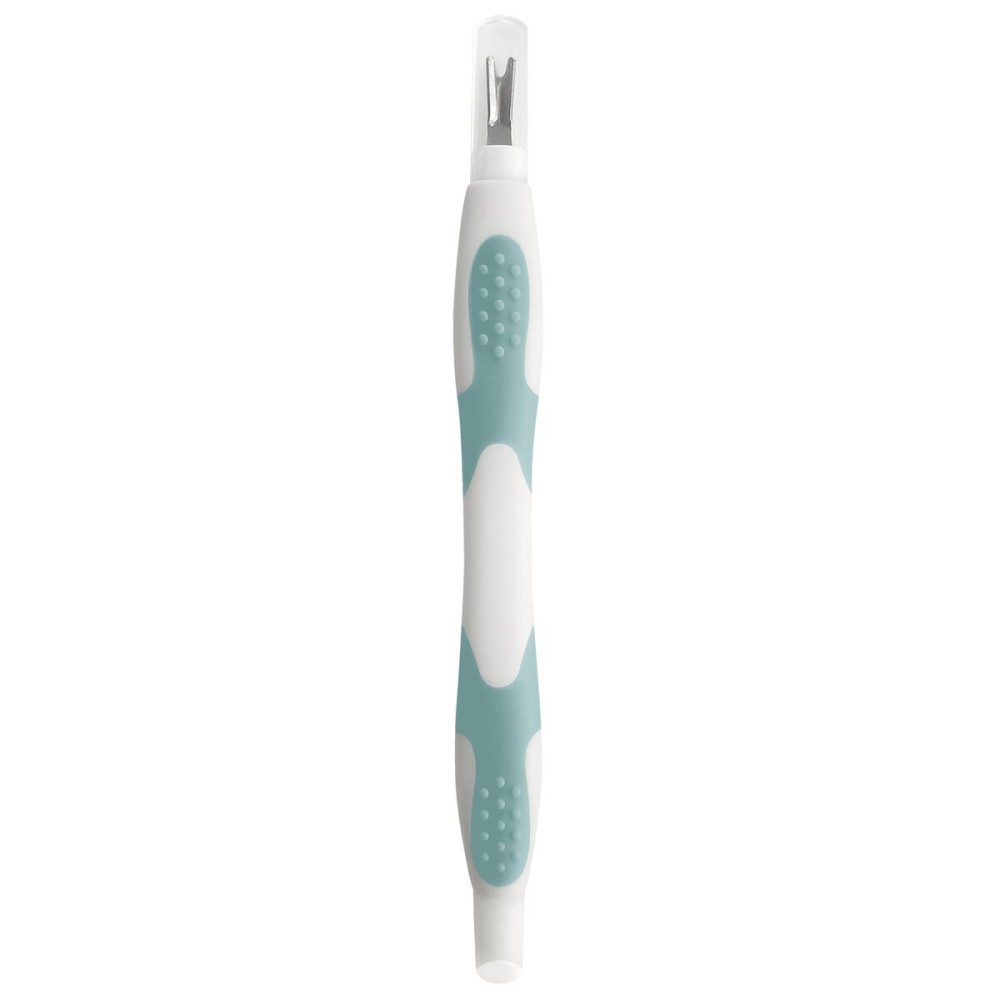 Trim Cuticle Pusher and Remover - Dual-Ended Cuticle Trimmer Tool for Manicures and Pedicures - Ergonomic Design with Non-Slip Grip - Nail Care Essential