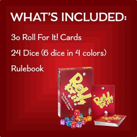 Calliope Games Roll For It! - Red Edition Calliope Games Roll For It! - Red Edition
