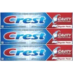 Crest Toothpaste Cavity Protection Regular (Pack of 3)