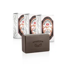 Packer\'s Pine Tar Soap | The Original Mens Body Soap Made With Natural Pine Tar and Pine Oils | All Natural Mens | Paraben, Sulfate, and Creosote Free (3 Pack)