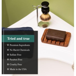 Packer\'s Pine Tar Soap | The Original Mens Body Soap Made With Natural Pine Tar and Pine Oils | All Natural Mens | Paraben, Sulfate, and Creosote Free (3 Pack)