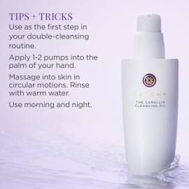 TATCHA Pure One Step Camellia Cleansing Oil | 2 in 1 Makeup Remover Oil & Face Wash | 150 ml / 5.1 oz TATCHA Pure One Step Camellia Cleansing Oil | 2 in 1 Makeup Remover Oil & Face Wash | 150 ml / 5.1 oz
