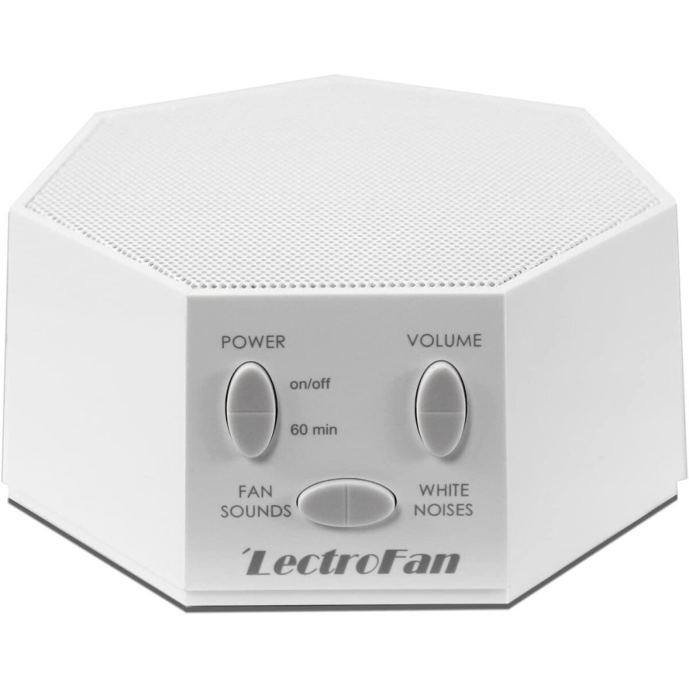 Adaptive Sound Technologies LectroFan Classic White Noise Machine - Compact Sleep Sound Machine for Bedroom, Travel, Study & More - 20 Non-Looping Fan & White Noise Variations - White Adaptive Sound Technologies LectroFan Classic White Noise Machine - Compact Sleep Sound Machine for Bedroom, Travel, Study & More - 20 Non-Looping Fan & White Noise Variations - White