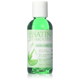 SATIN SMOOTH Cool aloe vera skin soother, 4.0 ounce, 4 Fl Ounce