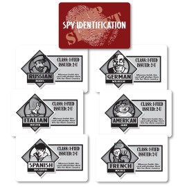 SPY ALLEY Dice Game - Quick and Easy Travel Dice Game. Hidden Identity Guessing Game for Kids and Adults.