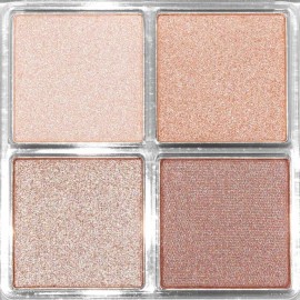 Palladio Eyeshadow Quads, Velvety Pigmented Blendable Matte, Metallic and Shimmer Finishes, Creamy Formula, Four Way Quad Eye Shadow Palette, Talc-Free (Ballerina) Palladio Eyeshadow Quads, Velvety Pigmented Blendable Matte, Metallic and Shimmer Finishes, Creamy Formula, Four Way Quad Eye Shadow Palette, Talc-Free (Ballerina)