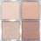 Palladio Eyeshadow Quads, Velvety Pigmented Blendable Matte, Metallic and Shimmer Finishes, Creamy Formula, Four Way Quad Eye Shadow Palette, Talc-Free (Ballerina)