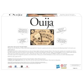 Classic Ouija with 1990s Artwork by Winning Moves Games, Thick Wood Premium Quality Talking Spirit Board, for 2 or More Players, Ages 8 and Up (1175) Classic Ouija with 1990s Artwork by Winning Moves Games, Thick Wood Premium Quality Talking Spirit Board, for 2 or More Players, Ages 8 and Up (1175)