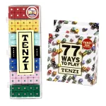 TENZI Party Pack Dice Game Bundle with 77 Ways to Play A Fun, Fast Frenzy for The Whole Family - 6 Sets of 10 Colored Dice - Colors May Vary