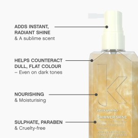 KEVIN.MURPHY SHIMMER.SHINE - Repairing Hair Mist - For All Hair Types - Dry Hair Shimmer Mist - Hair Mist with Vitamins - Sulphate-Free Hair Care - 100 mL / 3.4 fl oz