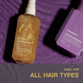 KEVIN.MURPHY SHIMMER.SHINE - Repairing Hair Mist - For All Hair Types - Dry Hair Shimmer Mist - Hair Mist with Vitamins - Sulphate-Free Hair Care - 100 mL / 3.4 fl oz