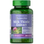 Puritan\'s Milk Thistle 4:1 Extract 1000mg 180 Softgels (Silymarin) Liver Health