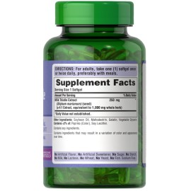 Puritan\'s Milk Thistle 4:1 Extract 1000mg 180 Softgels (Silymarin) Liver Health Puritan\'s Milk Thistle 4:1 Extract 1000mg 180 Softgels (Silymarin) Liver Health