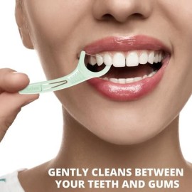 Plackers Micro Mint Freshens Breath, Dental Flossers Mint, 270 Count Plackers Micro Mint Freshens Breath, Dental Flossers Mint, 270 Count