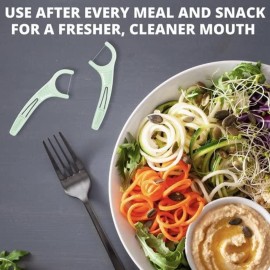 Plackers Micro Mint Freshens Breath, Dental Flossers Mint, 270 Count Plackers Micro Mint Freshens Breath, Dental Flossers Mint, 270 Count