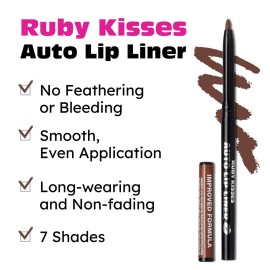 Ruby Kisses Auto Lip Liner (Brown) Ruby Kisses Auto Lip Liner (Brown)