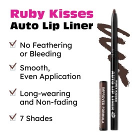 Ruby Kisses Auto Lip Liner (Dark Brown) Ruby Kisses Auto Lip Liner (Dark Brown)