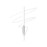 Ruby Kisses Pencil Eyeliner, Retractable Eyeliner, Waterproof, Smudge-Proof Eye Makeup, High Pigmented, 24H Long Lasting Eyepencil (White Out)