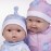 JC Toys Twins 13 Realistic Soft Body Baby Dolls Berenguer Boutique | Twins Gift Set with Removable Outfits and Accessories | Pink and Blue | Caucasian | Ages 2+
