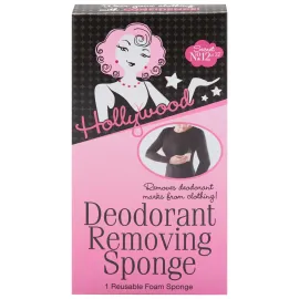 Hollywood Fashion Secrets Deodorant Removing Sponge, Stain Eraser, Reusable