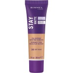 Rimmel London Stay Matte Liquid Mousse - 200 Soft Beige - Foundation, Lightweight, Shine Control, Oil-Free, 1oz