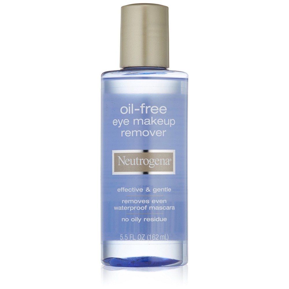 Neutrogena Gentle Oil-Free Eye Makeup Remover & Cleanser for Sensitive Eyes, Non-Greasy Makeup Remover, Removes Waterproof Mascara, Dermatologist & Ophthalmologist Tested, 5.5 fl. oz ( Pack of 3) Neutrogena Gentle Oil-Free Eye Makeup Remover & Cleanser for Sensitive Eyes, Non-Greasy Makeup Remover, Removes Waterproof Mascara, Dermatologist & Ophthalmologist Tested, 5.5 fl. oz ( Pack of 3)