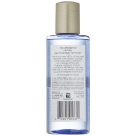 Neutrogena Gentle Oil-Free Eye Makeup Remover & Cleanser for Sensitive Eyes, Non-Greasy Makeup Remover, Removes Waterproof Mascara, Dermatologist & Ophthalmologist Tested, 5.5 fl. oz ( Pack of 3) Neutrogena Gentle Oil-Free Eye Makeup Remover & Cleanser for Sensitive Eyes, Non-Greasy Makeup Remover, Removes Waterproof Mascara, Dermatologist & Ophthalmologist Tested, 5.5 fl. oz ( Pack of 3)