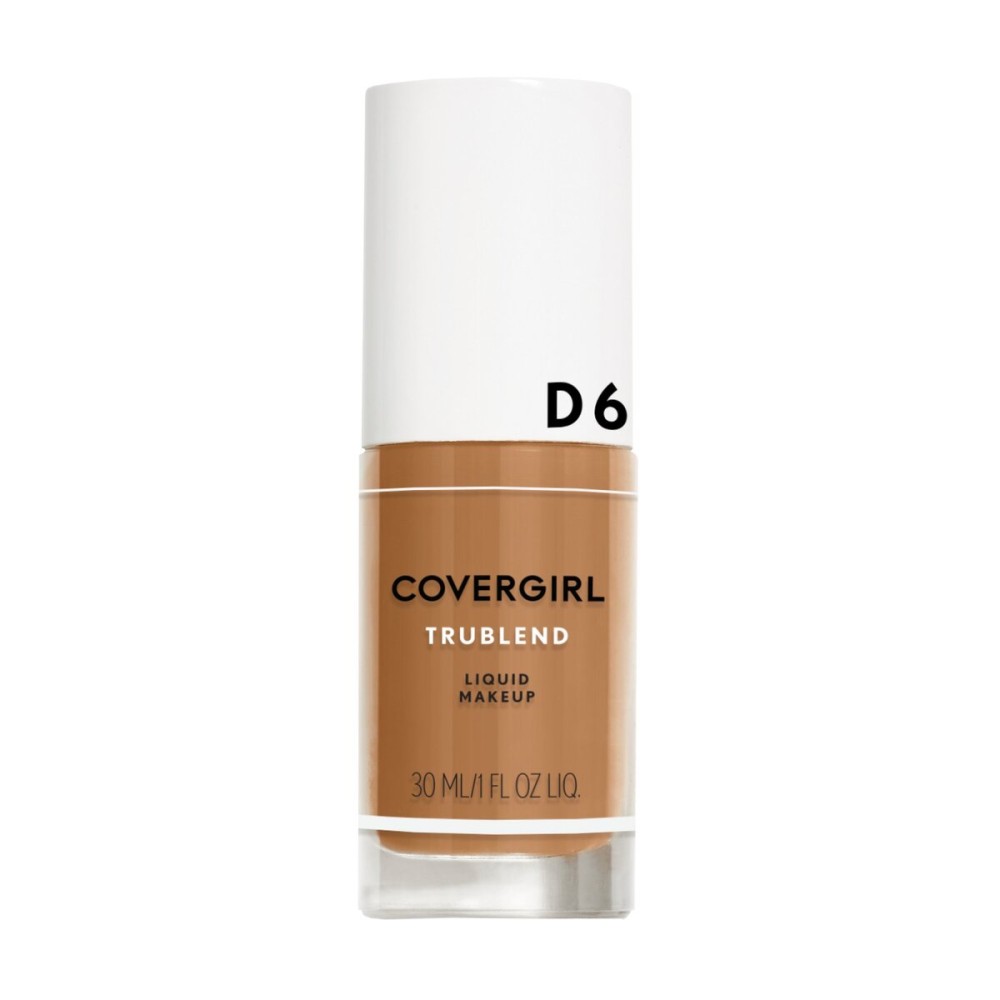 COVERGIRL truBlend Liquid Foundation Makeup Toasted Almond D6, 1 oz (packaging may vary) COVERGIRL truBlend Liquid Foundation Makeup Toasted Almond D6, 1 oz (packaging may vary)