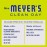 MRS. MEYER\'S CLEAN DAY Liquid Hand Soap Refill, Cruelty Free and Biodegradable Formula, Lemon Verbena Scent, 33 oz