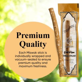 Sewak Al-Falah: Miswak (Traditional Natural Toothbrush) (10 Pack) by Sewak Al-Falah Sewak Al-Falah: Miswak (Traditional Natural Toothbrush) (10 Pack) by Sewak Al-Falah