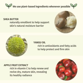 HEMPZ Body Lotion Triple Moisture - Whipped Crme Daily Moisturizing Cream, Shea Butter Hand and Body Moisturizer - Hemp Lotion - Skin Care Products, Hemp Seed Oil - 2.25 oz.