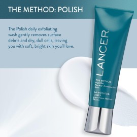 Lancer Skincare The Method: Polish Facial Exfoliator, Daily Exfoliating Face Wash with Natural Minerals, Normal Combination Skin, 4.2 Fluid Ounces Lancer Skincare The Method: Polish Facial Exfoliator, Daily Exfoliating Face Wash with Natural Minerals, Normal Combination Skin, 4.2 Fluid Ounces