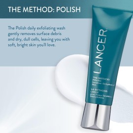 Lancer Skincare The Method: Polish Facial Exfoliator, Daily Exfoliating Face Wash with Natural Minerals, Sensitive Dehydrated Skin, 4.2 Fluid Ounces Lancer Skincare The Method: Polish Facial Exfoliator, Daily Exfoliating Face Wash with Natural Minerals, Sensitive Dehydrated Skin, 4.2 Fluid Ounces