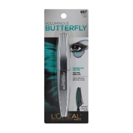 L\'Oreal Paris Voluminous Butterfly Mascara, Washable, Black, 0.22 Fl. Oz., 1 Count L\'Oreal Paris Voluminous Butterfly Mascara, Washable, Black, 0.22 Fl. Oz., 1 Count