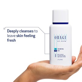 Obagi Nu-Derm Foaming Gel - Gel-Based Cleanser for Normal to Oily & Sensitive Skin - 6.7 oz Obagi Nu-Derm Foaming Gel - Gel-Based Cleanser for Normal to Oily & Sensitive Skin - 6.7 oz