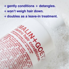 Malin + Goetz Cilantro Hair Conditioner, 16 Fl. Oz. - Hydrating Conditioner for Women & Men, Hair Care Products, Hair Moisturizer, Tames Frizz for All Hair Types, Vegan & Cruelty-Free