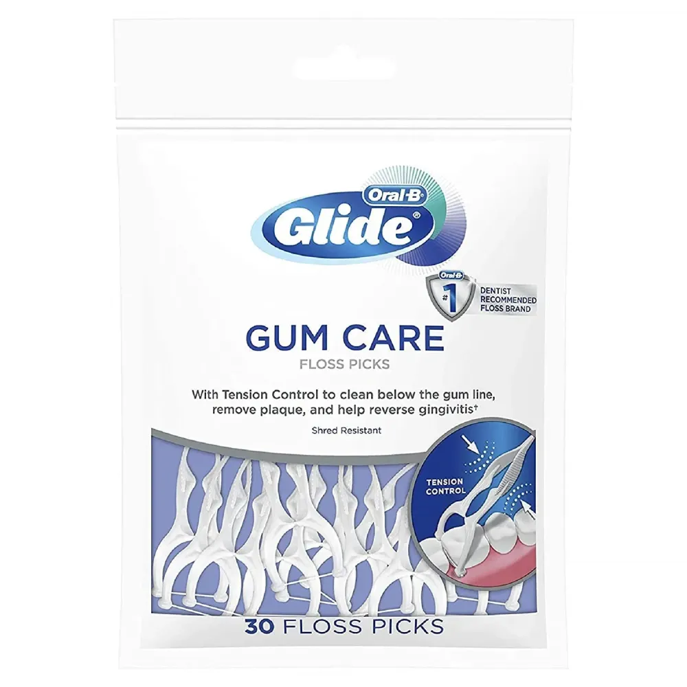 Oral-B Glide Floss Picks-30 count, Unflavored (Pack of 6) Oral-B Glide Floss Picks-30 count, Unflavored (Pack of 6)
