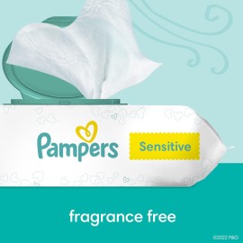 Pampers Baby Wipes Sensitive Perfume Free 1X Pop-Top Pack 56 Count Pampers Baby Wipes Sensitive Perfume Free 1X Pop-Top Pack 56 Count
