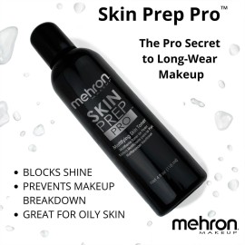 Mehron Makeup Skin Prep Pro Mattifying Skin Toner | Long Lasting Pre-Makeup Primer 4 fl oz (120 ml) Mehron Makeup Skin Prep Pro Mattifying Skin Toner | Long Lasting Pre-Makeup Primer 4 fl oz (120 ml)