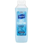 Suave Clarifying Shampoo, Family-Size - pH-Balanced & Hypoallergenic Daily Deep Cleansing Shampoo for Normal to Oily Hair, 22.5 Oz