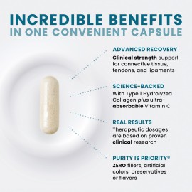 Pure TheraPro Rx Acute Injury | Tendon & Ligament Support | Convenient Once a Day Clinical Dose | Supports Tendon Health, Movement & Physical Function | Pharm-Grade (90 Capsules) Pure TheraPro Rx Acute Injury | Tendon & Ligament Support | Convenient Once a Day Clinical Dose | Supports Tendon Health, Movement & Physical Function | Pharm-Grade (90 Capsules)
