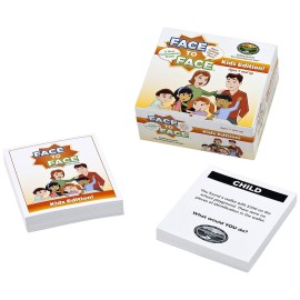 Face to Face Card Game (Kids Edition) - Open Communication and Character Development, Ages 7 and Up