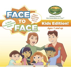Face to Face Card Game (Kids Edition) - Open Communication and Character Development, Ages 7 and Up