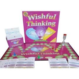 Wishful Thinking - Players Think Fast to Solve The Mystery Words in Time - Great for All Ages at Adult and Family Game Night Wishful Thinking - Players Think Fast to Solve The Mystery Words in Time - Great for All Ages at Adult and Family Game Night