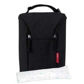 Skip Hop Baby Breastmilk Cooler Insulated Bottle Bag, Grab & Go, Black Skip Hop Baby Breastmilk Cooler Insulated Bottle Bag, Grab & Go, Black